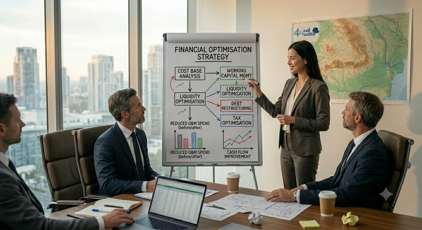 Strategical financial optimisation in Romania